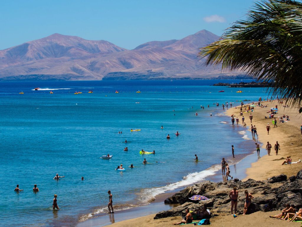 Lanzarote beaches Puerto del Carmen