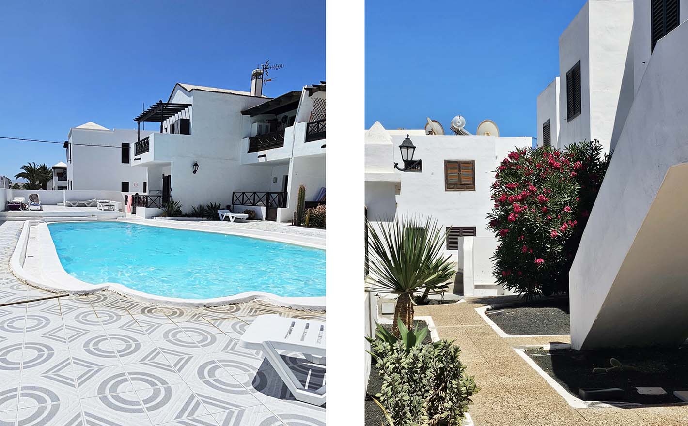 Acceso Piscina Vivienda Vacacional - Lanzarote Vacation Homes