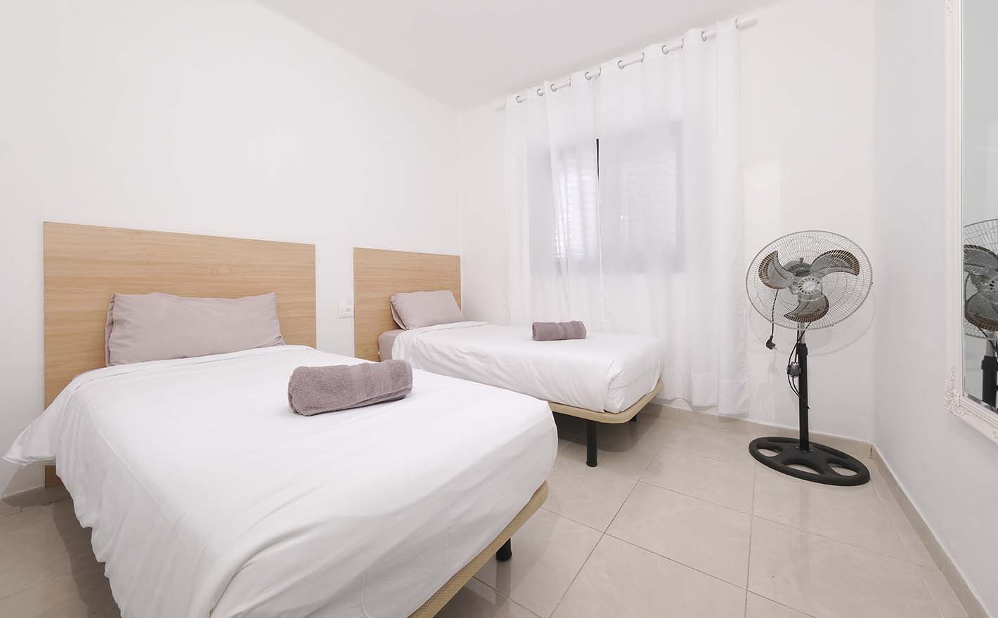 Segundo Dormitorio Dos Camas Vivienda Vacacional Lanzarote - Lanzarote Vacation Homes