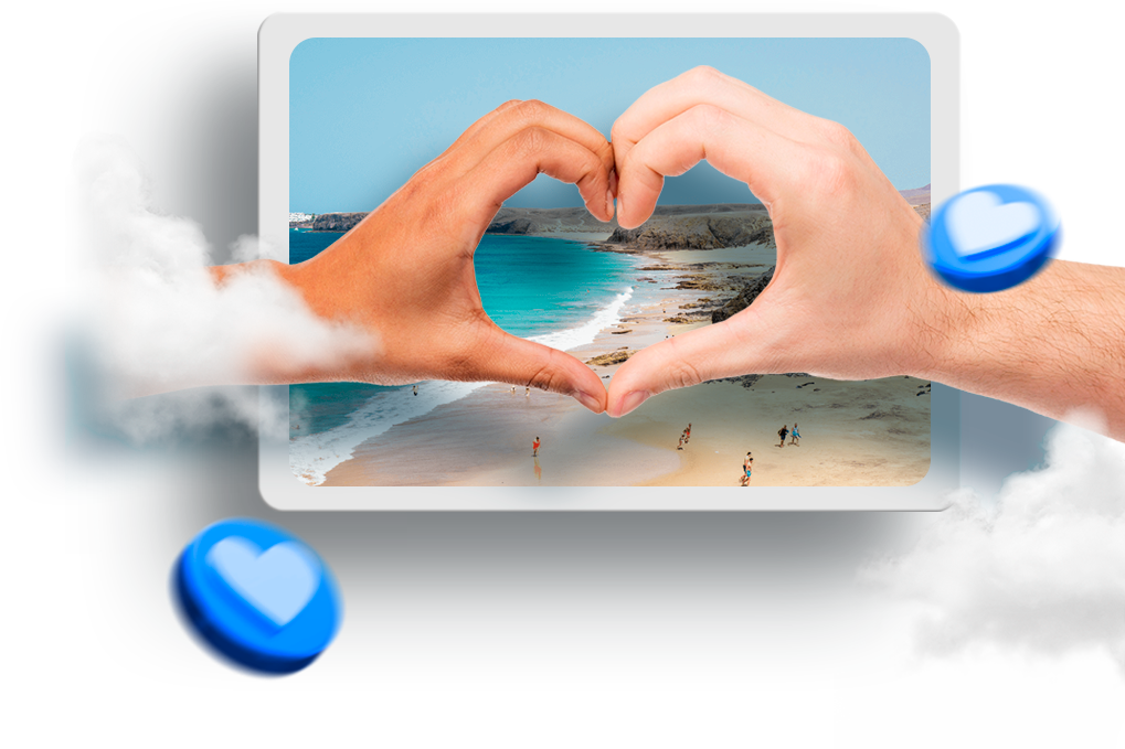 Elementos Promo San Valentín - Lanzarote Vacation Homes